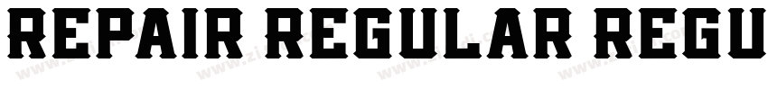 Repair Regular Regul字体转换 Repair Regular Regul字体转换